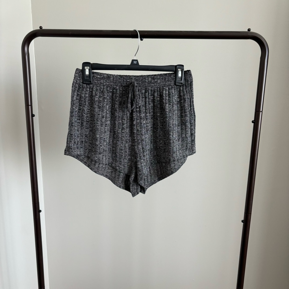 SOLY HUX Lounge Ribbed Knit Shorts